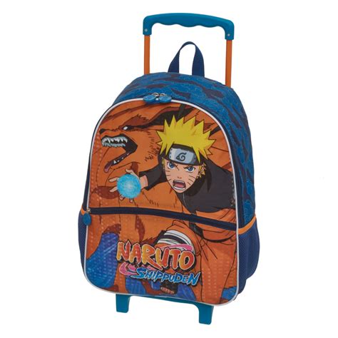 mochila carrinho naruto